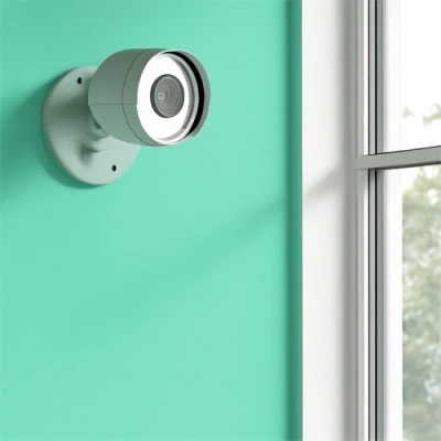 Tuscaloosa vivint camera facing a window